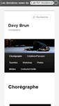 Mobile Screenshot of davybrun.fr